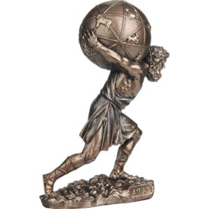 Atlas with Celestial Sphere Statue
