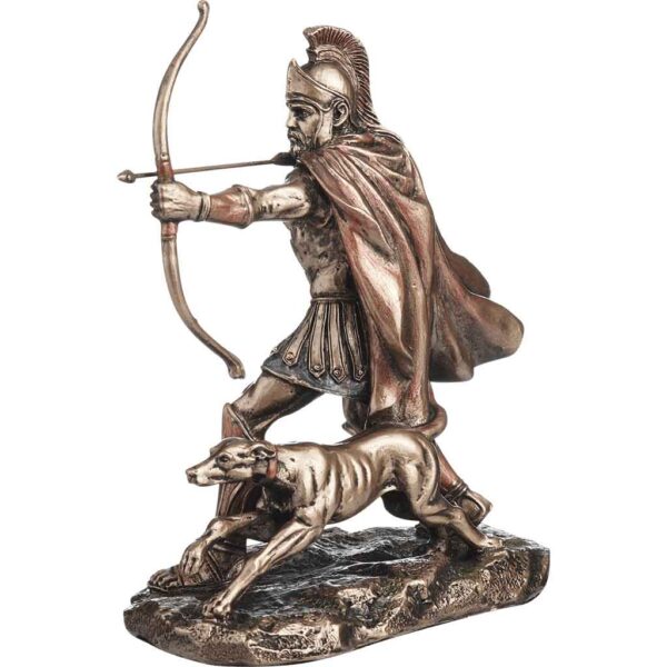 Odysseus Drawing Bow Greek Statue