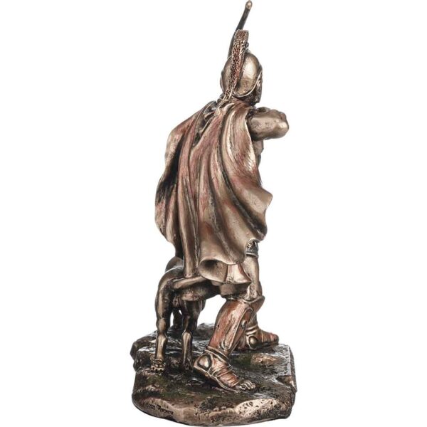Odysseus Drawing Bow Greek Statue