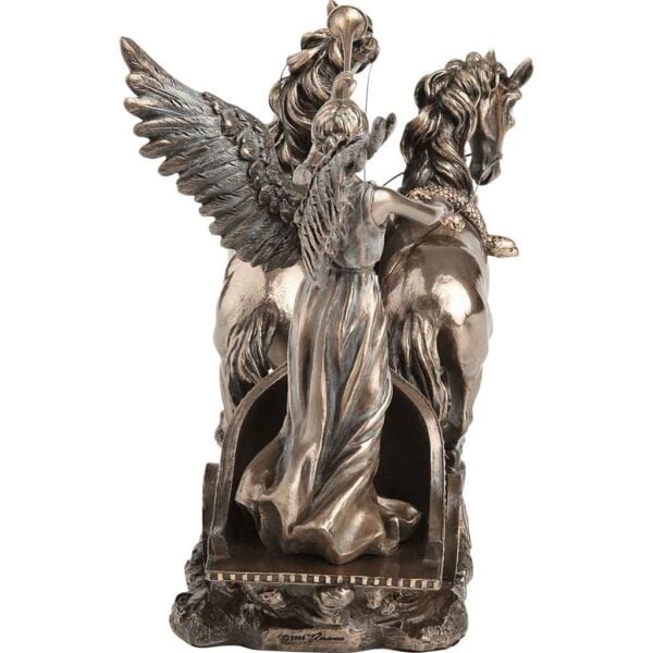 Nike on Chariot Goddess Statue