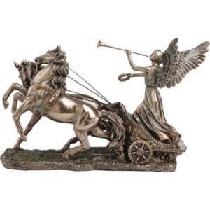 Nike on Chariot Goddess Statue
