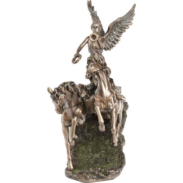 Nike on Chariot Goddess Statue