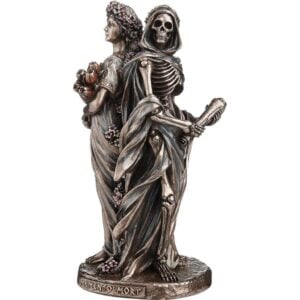 Memento Mori Skeleton Maiden Statue