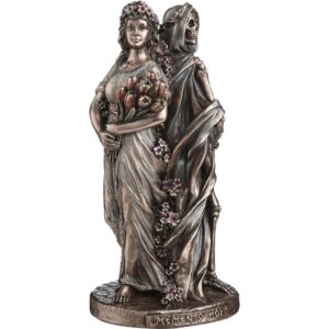 Memento Mori Skeleton Maiden Statue