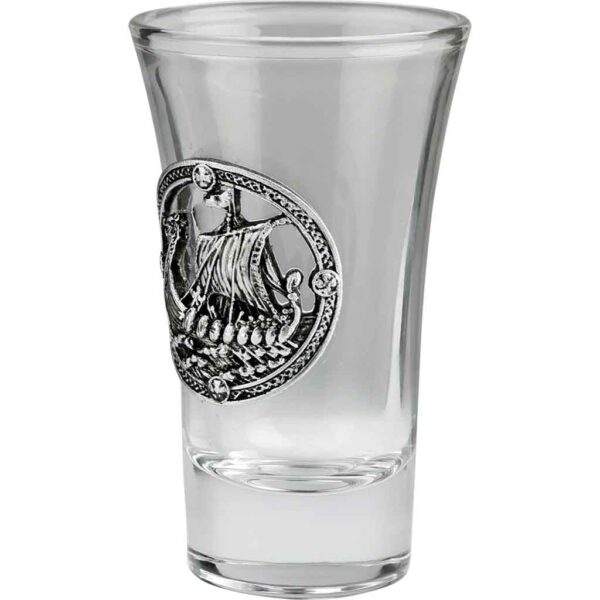 Viking Long Boat Shot Glass