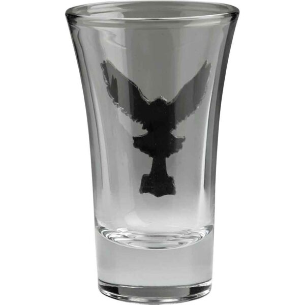 Viking Hawk Shot Glass