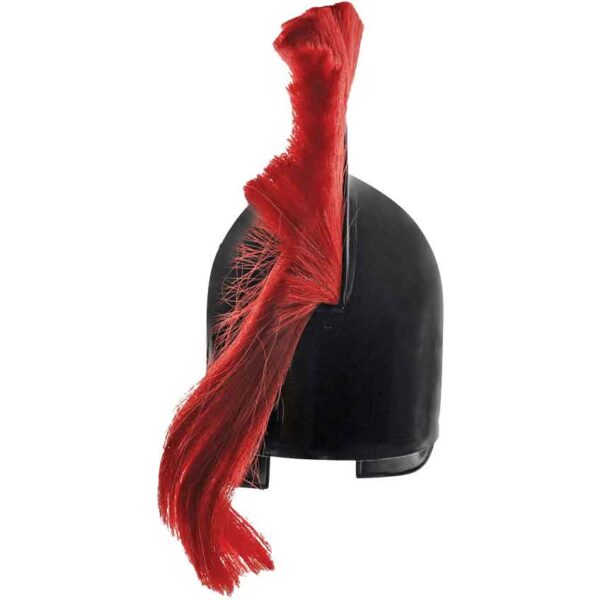 Red Plumed Trojan Helm