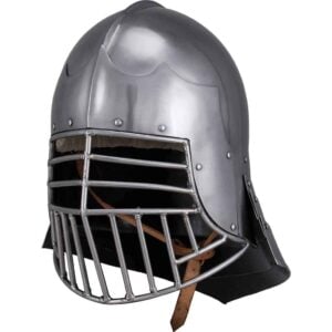 Steel Medieval Open Sallet