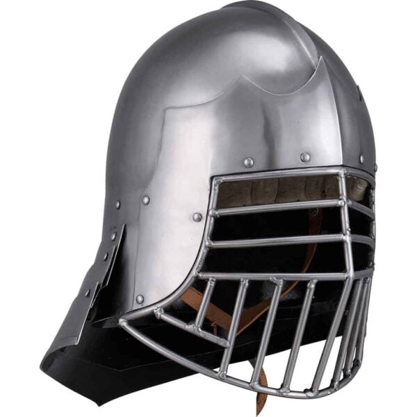 Steel Medieval Open Sallet