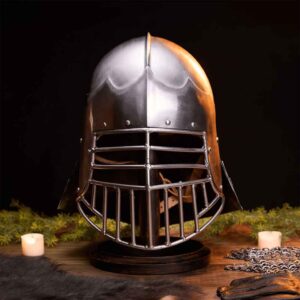 Steel Medieval Open Sallet