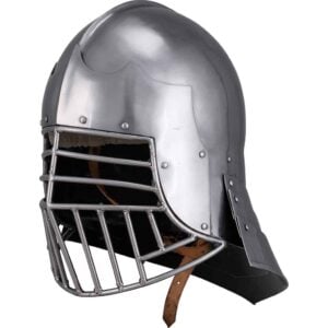 Steel Medieval Open Sallet