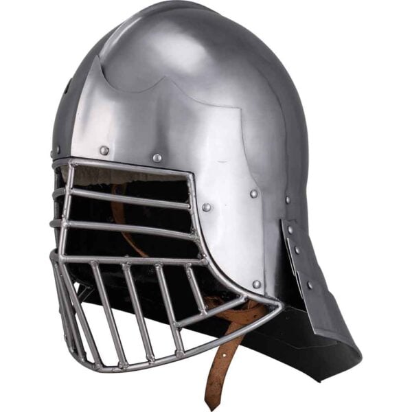 Steel Medieval Open Sallet