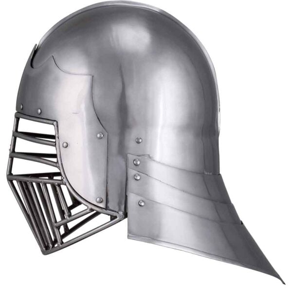 Steel Medieval Open Sallet