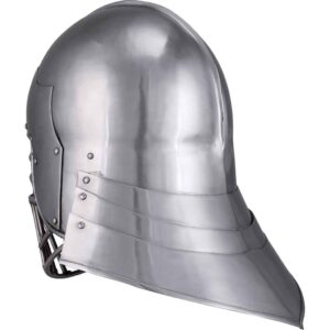 Steel Medieval Open Sallet