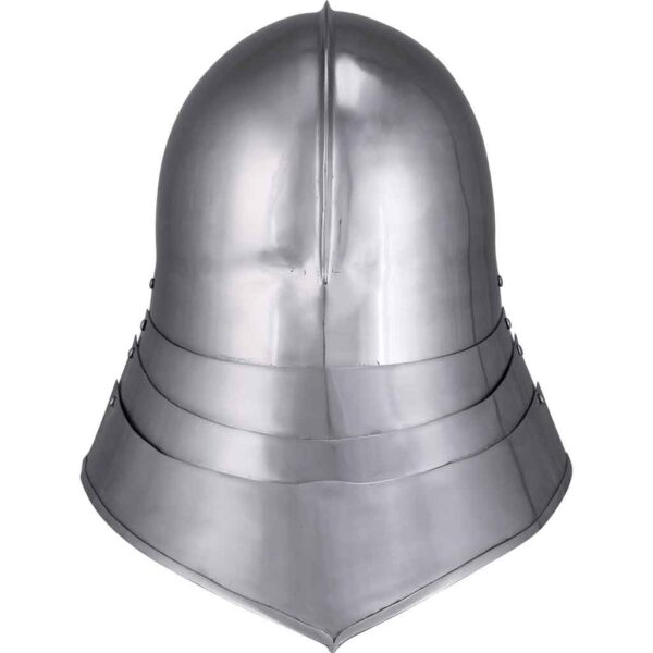 Steel Medieval Open Sallet