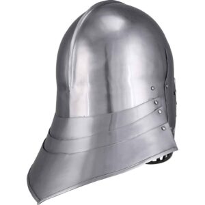 Steel Medieval Open Sallet