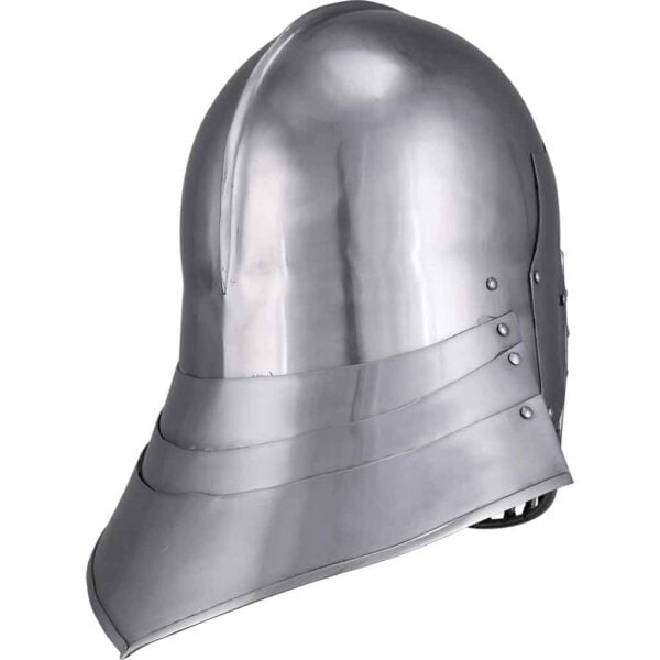 Steel Medieval Open Sallet