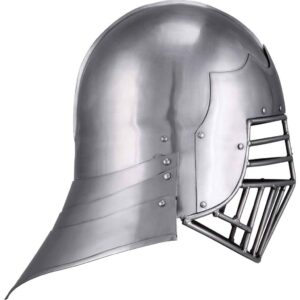Steel Medieval Open Sallet