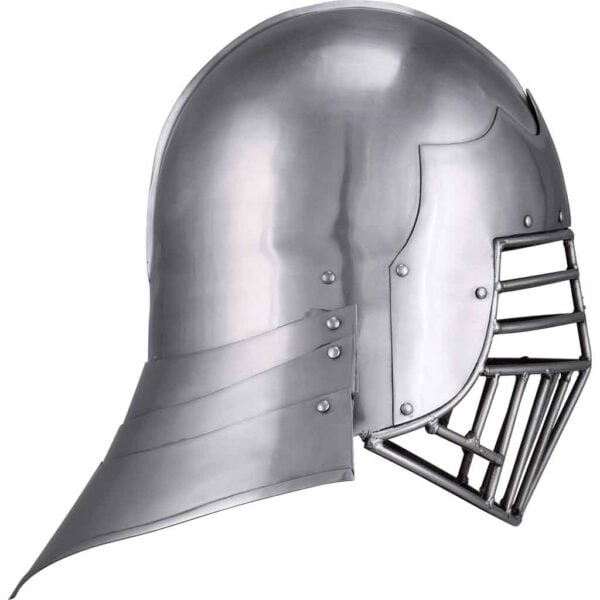 Steel Medieval Open Sallet