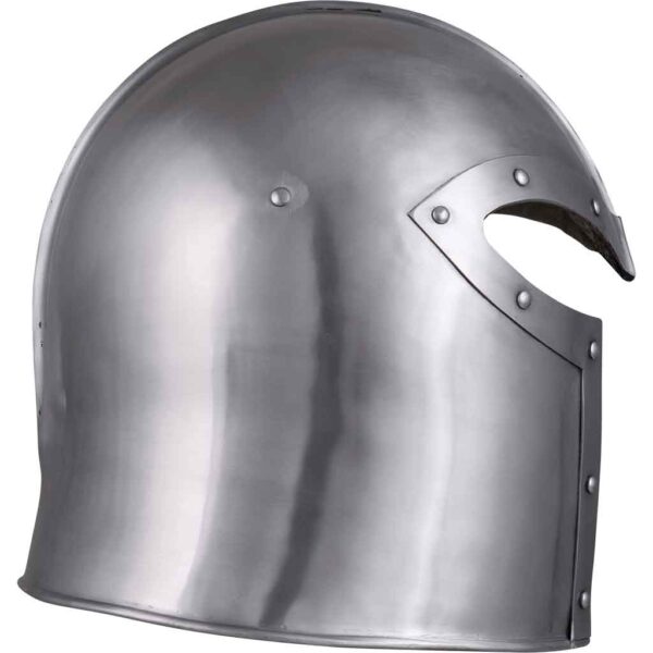 Medieval Fantasy Steel Barbuta Helmet