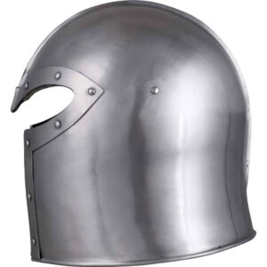 Medieval Fantasy Steel Barbuta Helmet