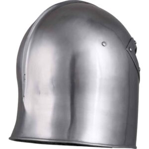 Medieval Fantasy Steel Barbuta Helmet