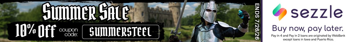 Summer Sale at Dark Knight Armoury
