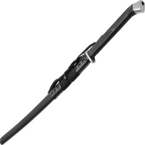 Silver Tactical-Style Katana Sword