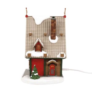 50th Reindeer Acres Stable - North Pole Series by Department 56