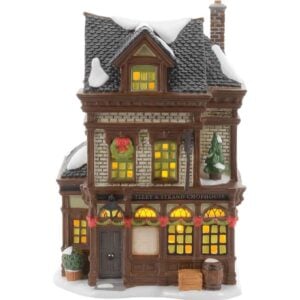 Fleet & Strand Chophouse - Dickens Village by Department 56