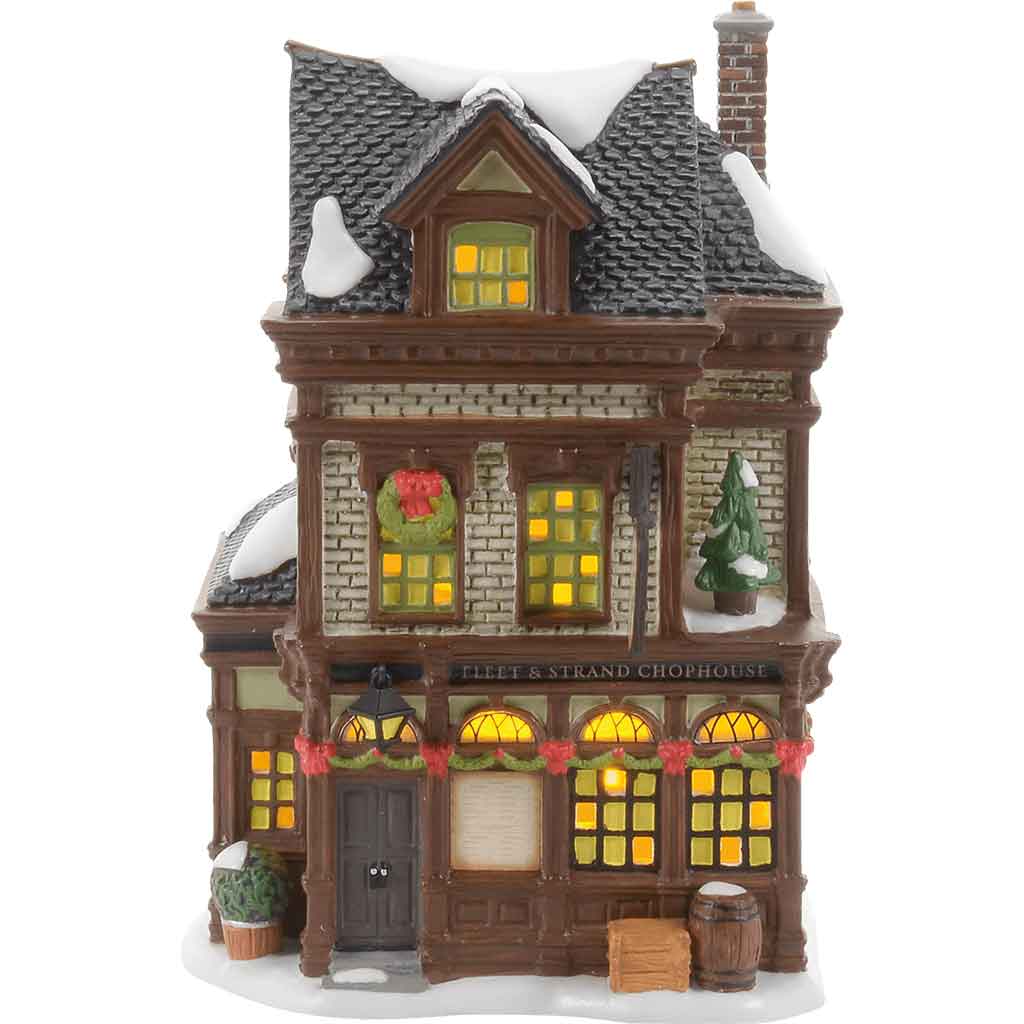 Fleet & Strand Chophouse - Dickens Village by Department 56
