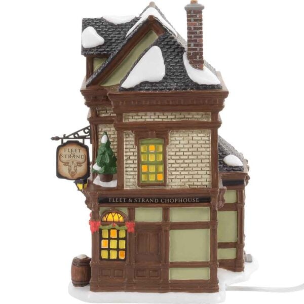 Fleet & Strand Chophouse - Dickens Village by Department 56