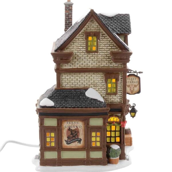 Fleet & Strand Chophouse - Dickens Village by Department 56