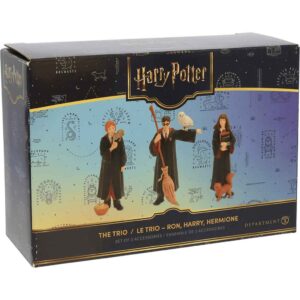 The Trio Ron, Harry, Hermione - Harry Potter Village by Department 56