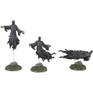 Set of 3 Dementors - Harry Potter Village by Department 56