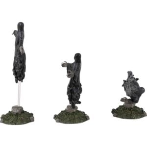Set of 3 Dementors - Harry Potter Village by Department 56