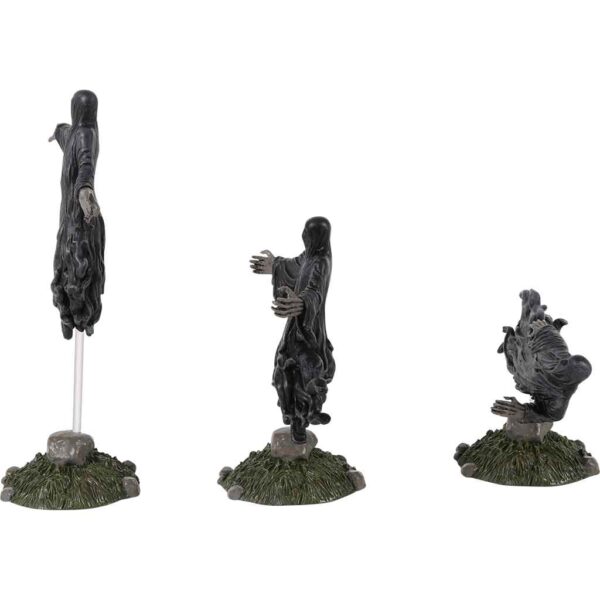 Set of 3 Dementors - Harry Potter Village by Department 56