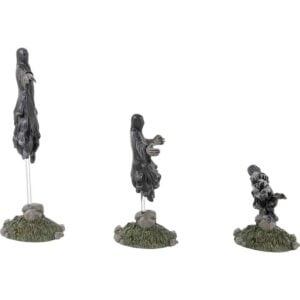 Set of 3 Dementors - Harry Potter Village by Department 56