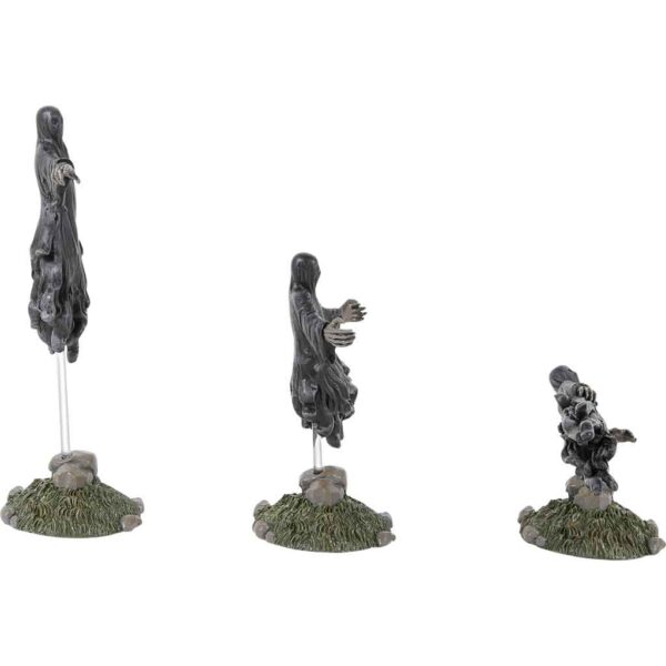 Set of 3 Dementors - Harry Potter Village by Department 56
