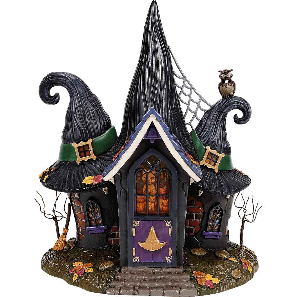 50th Temple of Enlightened Hag - Halloween Village by Department 56