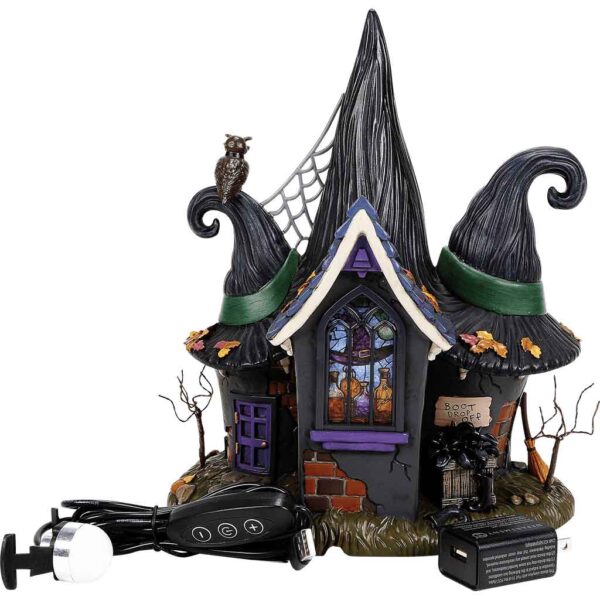 50th Temple of Enlightened Hag - Halloween Village by Department 56