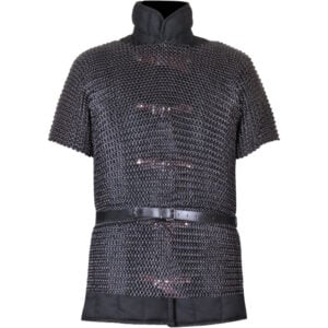Arthur Blackened Chainmail Hauberk