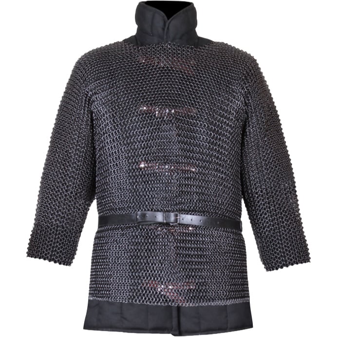 Ragnar Blackened Chainmail Hauberk