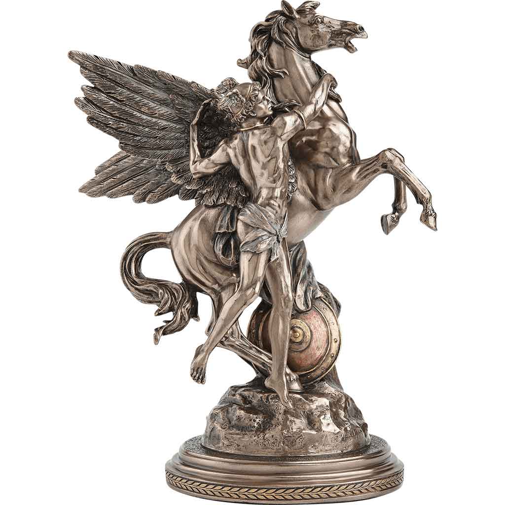 Perseus and Pegasus Statue
