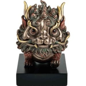 Noble Qilin Good Fortune Statue