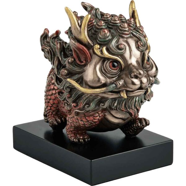 Noble Qilin Good Fortune Statue