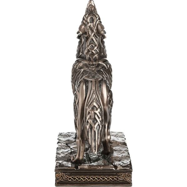Celtic Howling Wolf Statue - Image 6