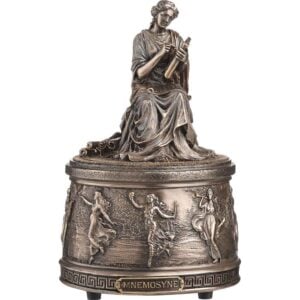 Mnemosyne Goddess of Memory Music Box