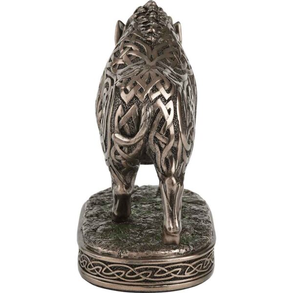 Celtic Knot Wild Boar Statue