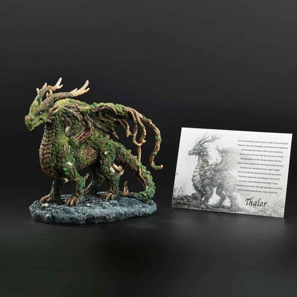 Thalor Grove Guardian Dragon Statue